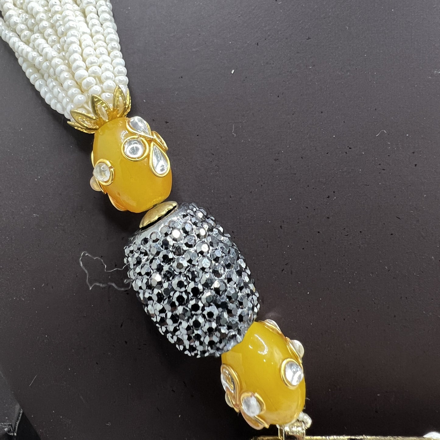 Reversible Navratna Necklace Set with Meenakari Enamel – Traditional Temple Jewelry for Weddings & Festivals