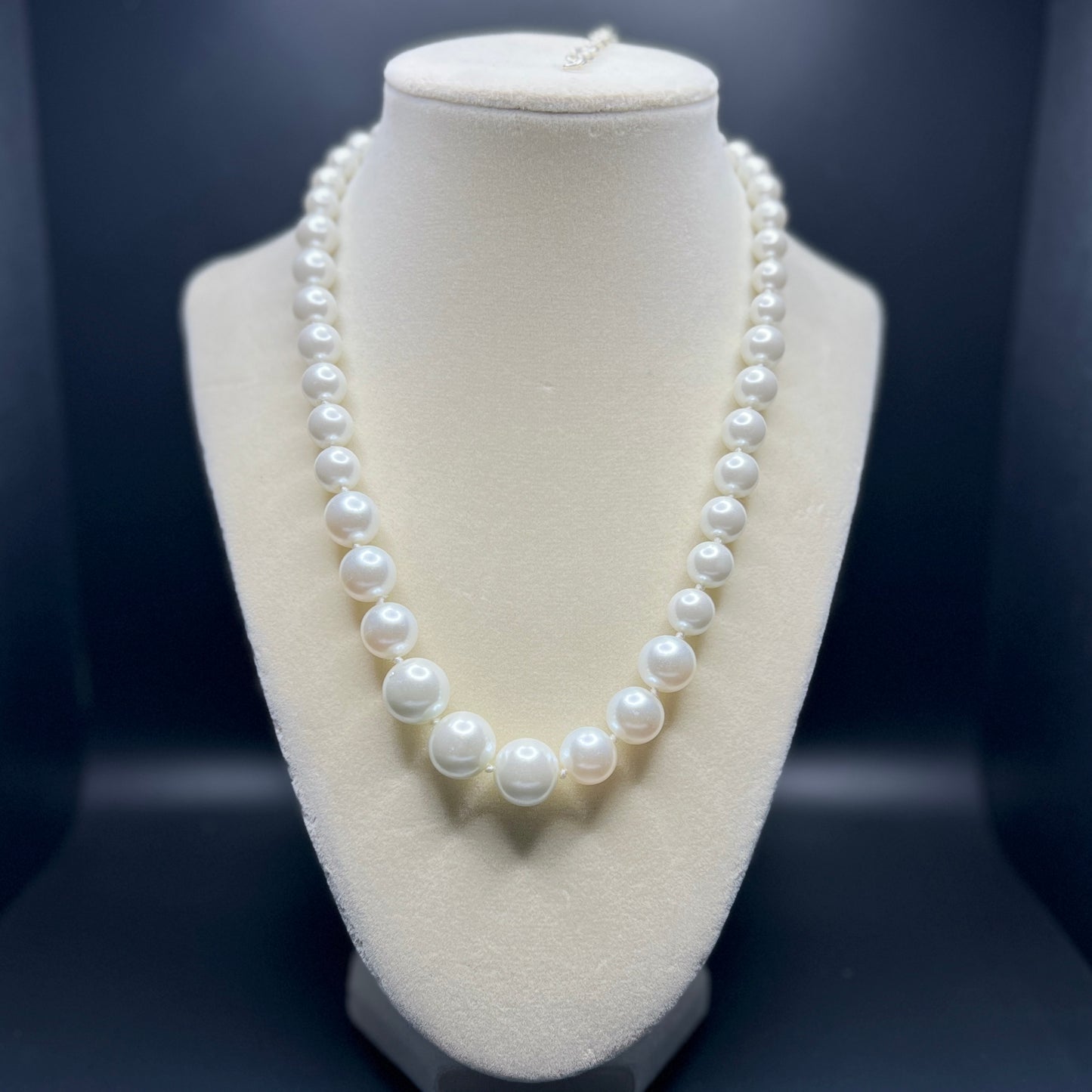 A Graduated Pearl Necklace