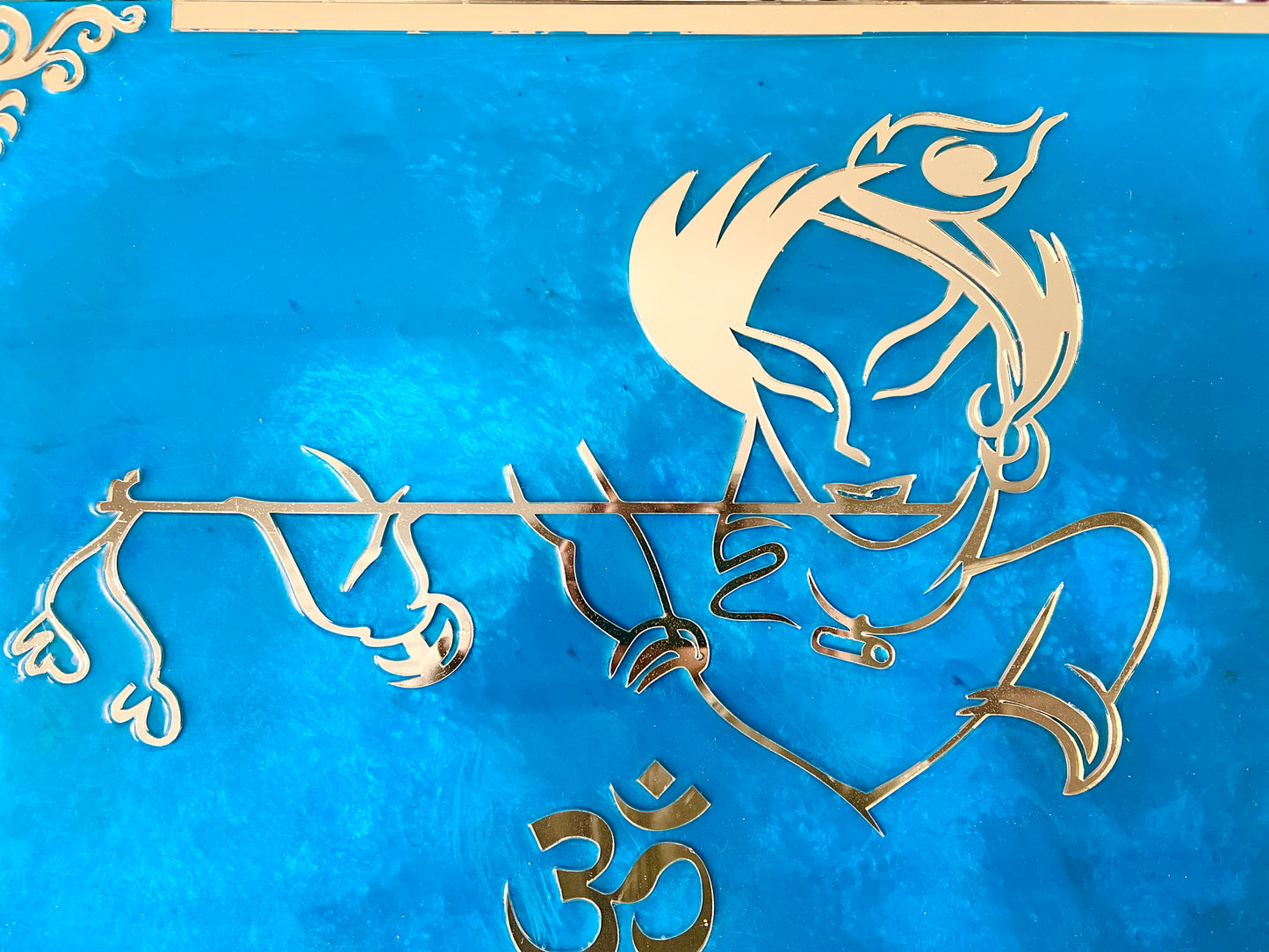 Lord Krishna Mantra with flute