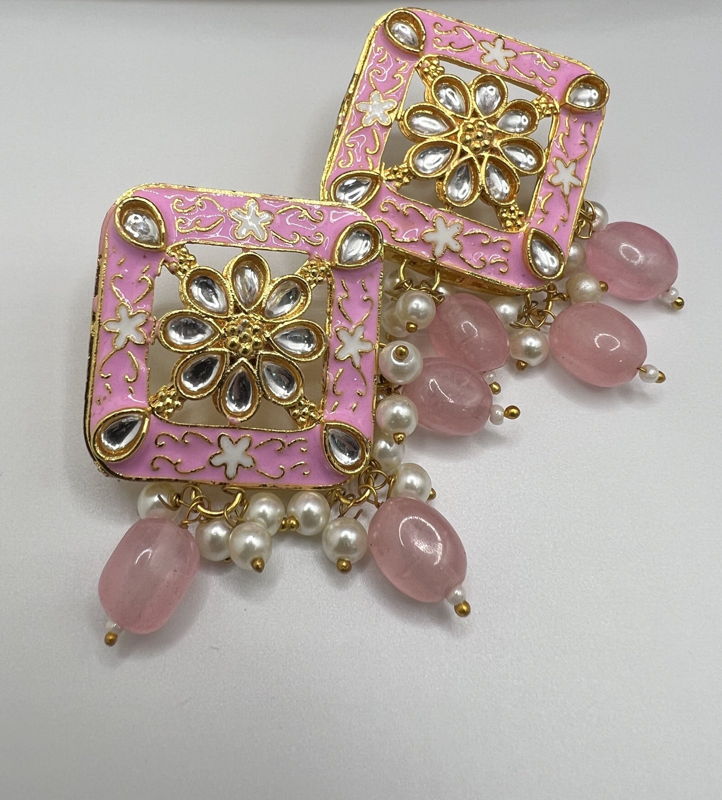 Royal Blush Pink Elegance Jewelry Set