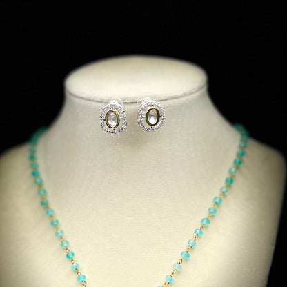 Triple Drop Pendant Necklace with Gemstone Carving |Best Seller |Gift for Her| Eloquent Gift of 2025