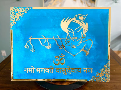 Lord Krishna Mantra with flute